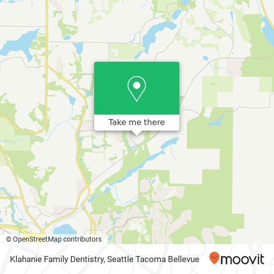 Mapa de Klahanie Family Dentistry