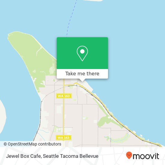 Jewel Box Cafe map