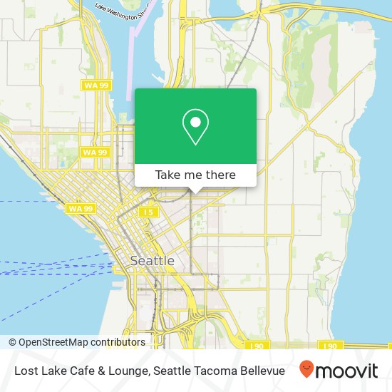Mapa de Lost Lake Cafe & Lounge