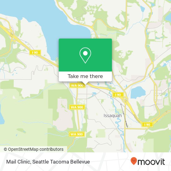Mail Clinic map
