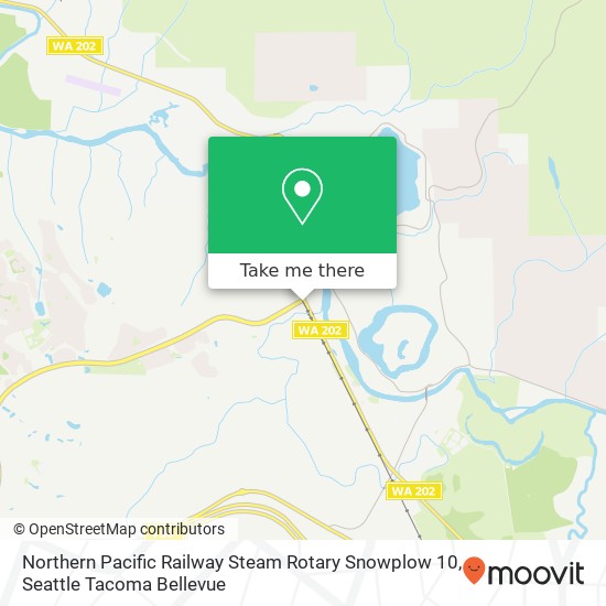 Mapa de Northern Pacific Railway Steam Rotary Snowplow 10
