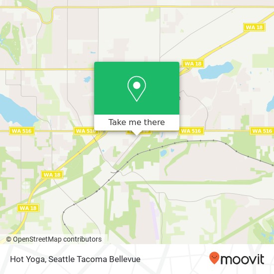 Hot Yoga map