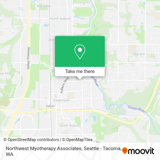 Mapa de Northwest Myotherapy Associates