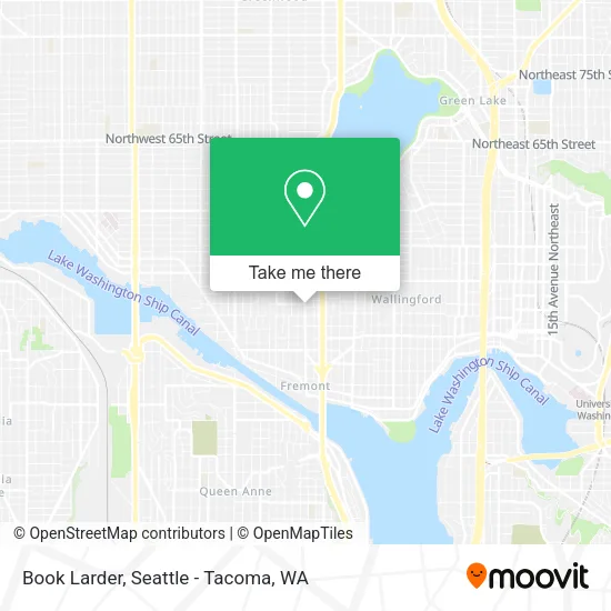 Mapa de Book Larder