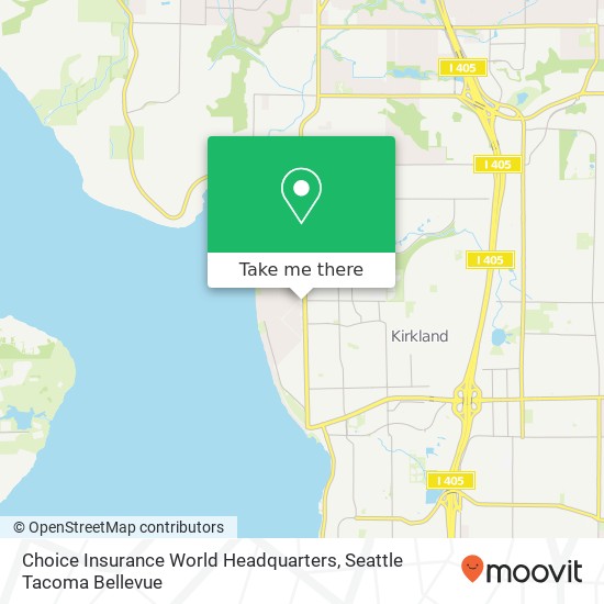 Mapa de Choice Insurance World Headquarters