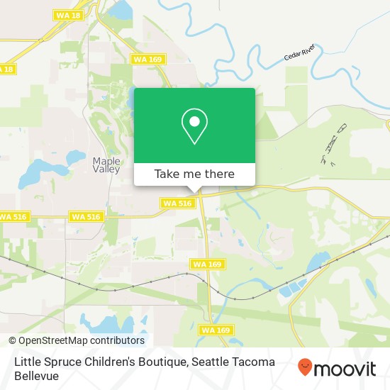 Mapa de Little Spruce Children's Boutique