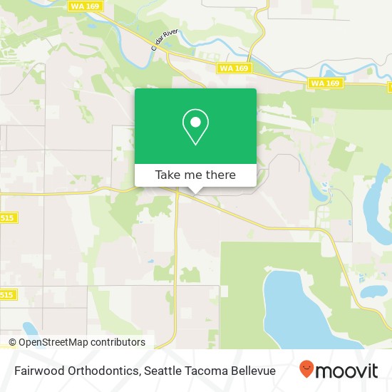 Mapa de Fairwood Orthodontics