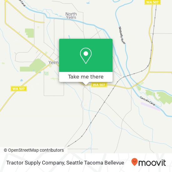 Mapa de Tractor Supply Company