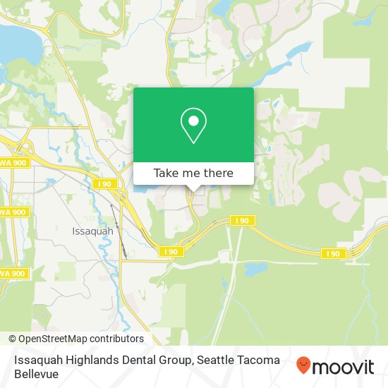 Issaquah Highlands Dental Group map