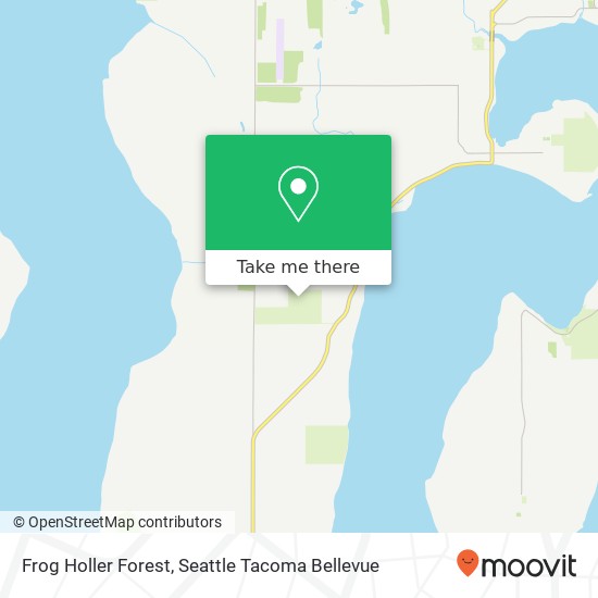 Mapa de Frog Holler Forest