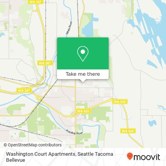 Mapa de Washington Court Apartments