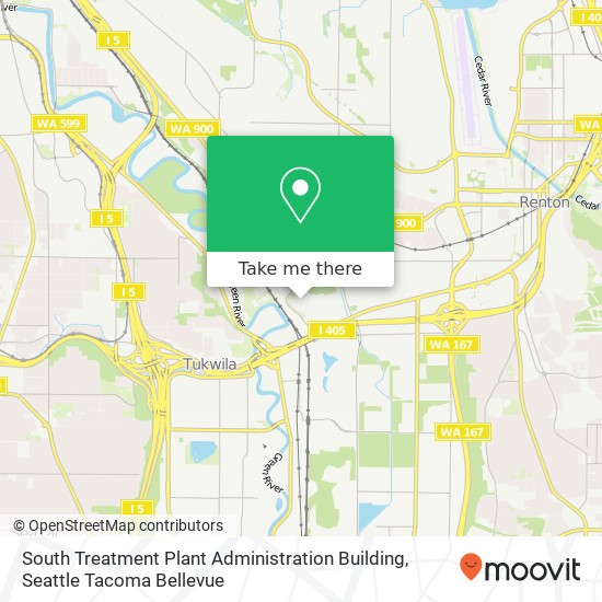 South Treatment Plant Administration Building map
