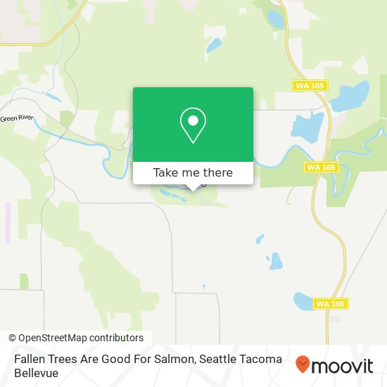 Mapa de Fallen Trees Are Good For Salmon