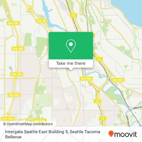 Mapa de Intergate Seattle East Building 5