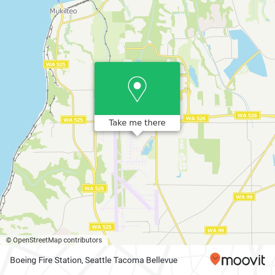 Boeing Fire Station map