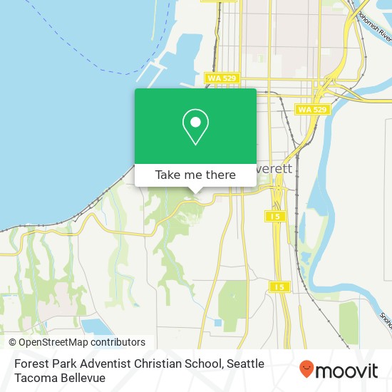 Mapa de Forest Park Adventist Christian School