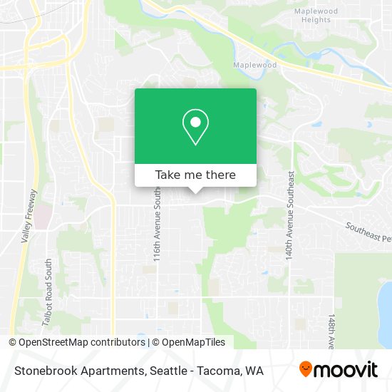 Stonebrook Apartments map