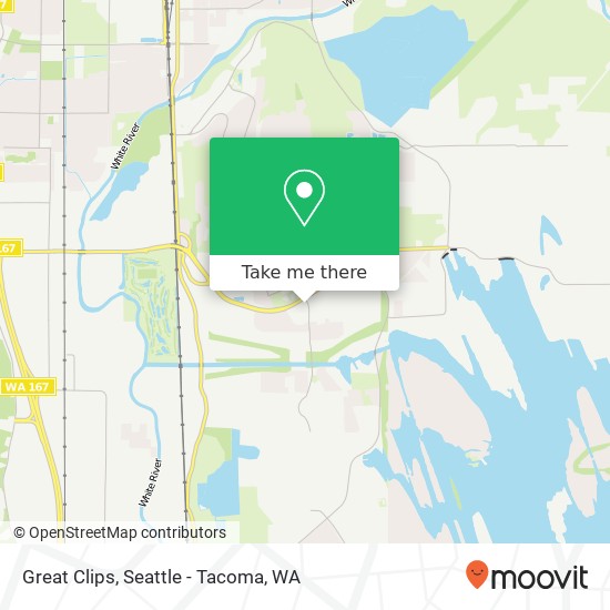 Great Clips map