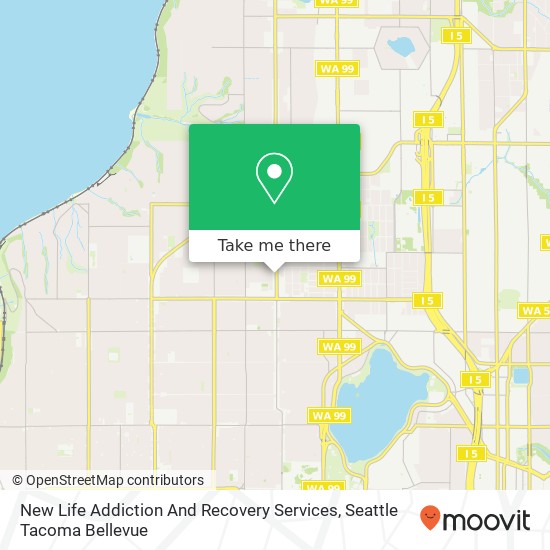 New Life Addiction And Recovery Services map