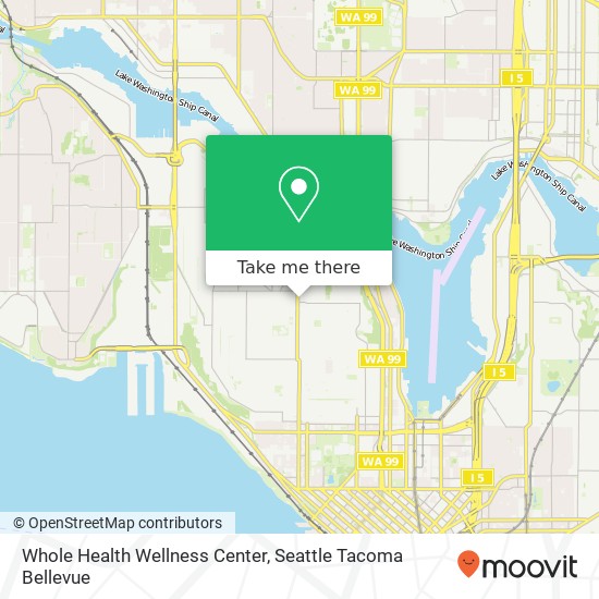 Whole Health Wellness Center map