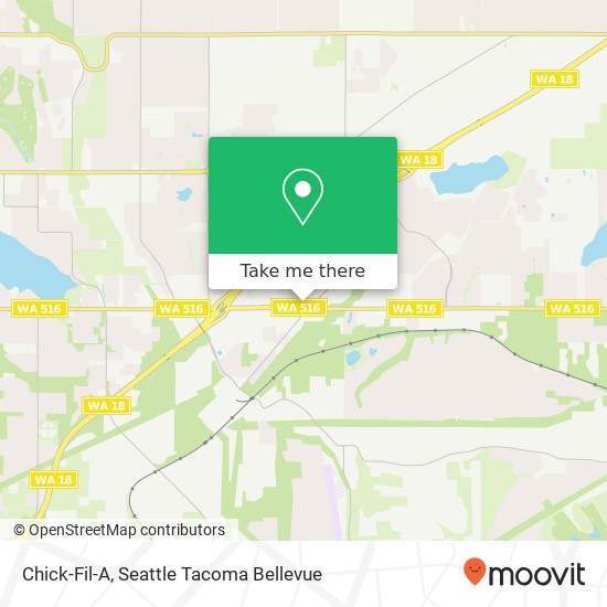 Chick-Fil-A map