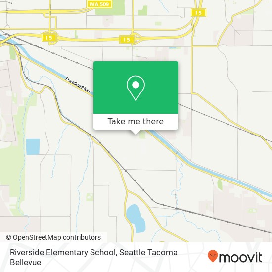 Riverside Elementary School map