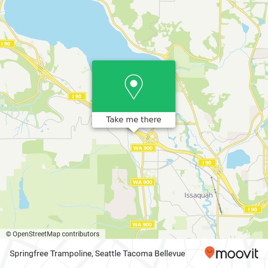 Mapa de Springfree Trampoline