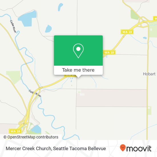 Mapa de Mercer Creek Church