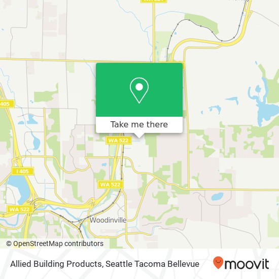 Allied Building Products map