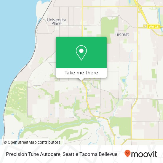 Precision Tune Autocare map