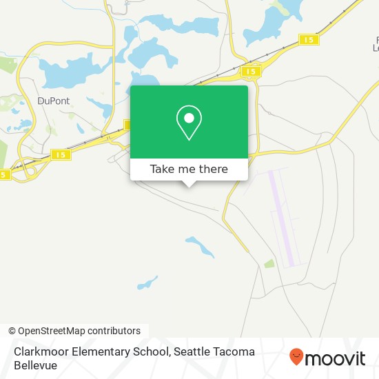 Clarkmoor Elementary School map