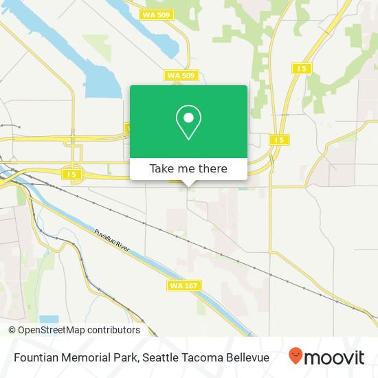 Fountian Memorial Park map