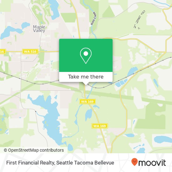First Financial Realty map