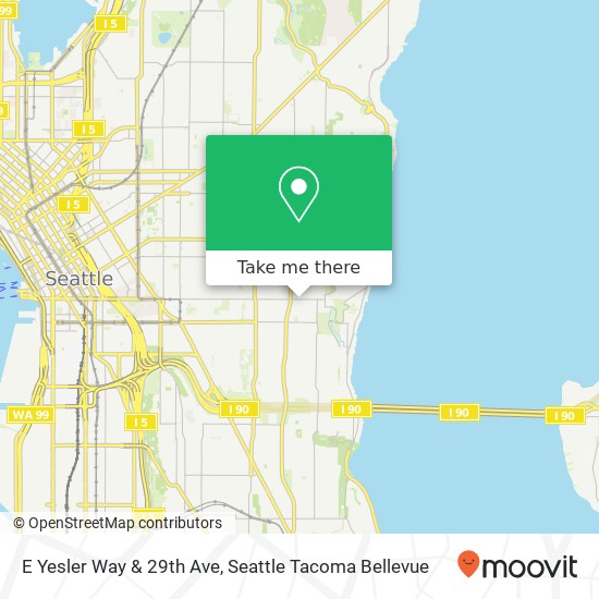 E Yesler Way & 29th Ave map
