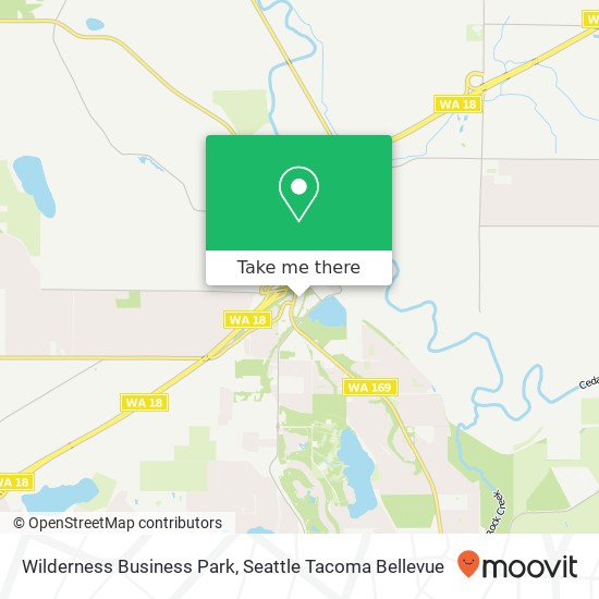 Wilderness Business Park map