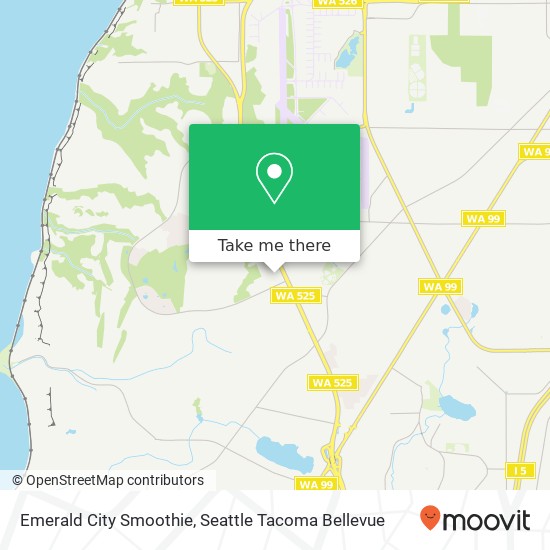 Emerald City Smoothie map