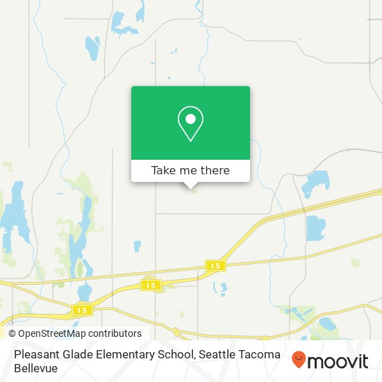 Mapa de Pleasant Glade Elementary School