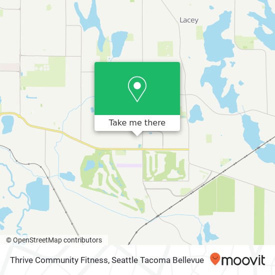 Mapa de Thrive Community Fitness