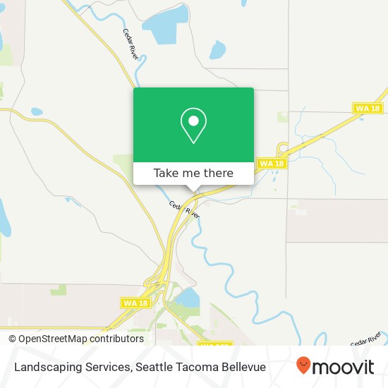 Landscaping Services map
