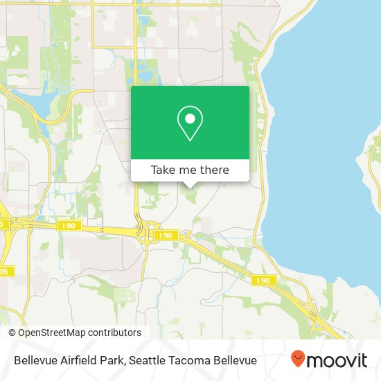 Mapa de Bellevue Airfield Park