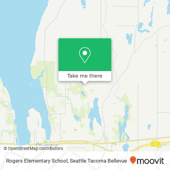 Mapa de Rogers Elementary School