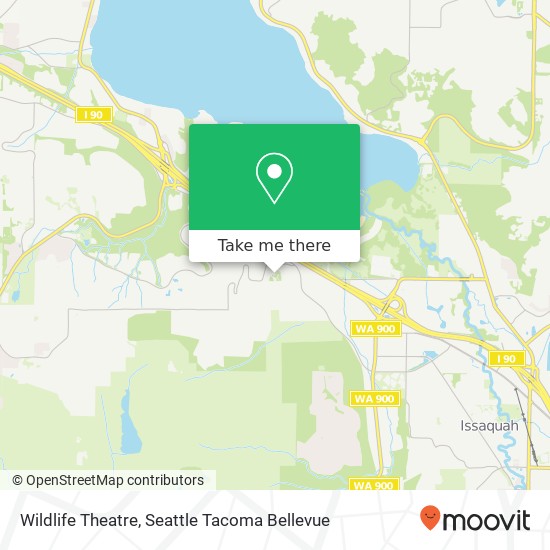 Mapa de Wildlife Theatre