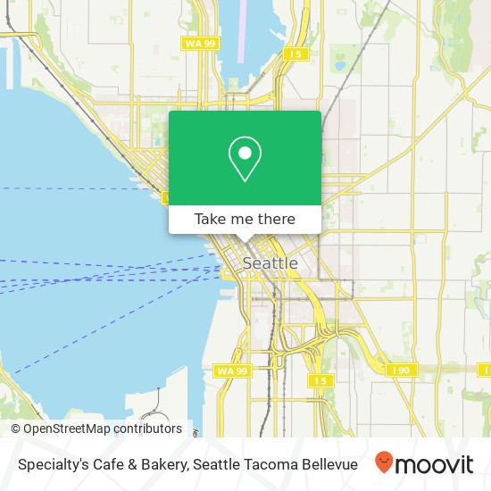 Mapa de Specialty's Cafe & Bakery