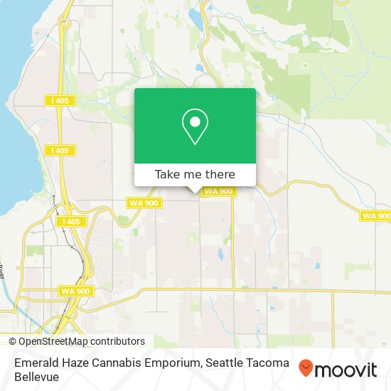 Emerald Haze Cannabis Emporium map