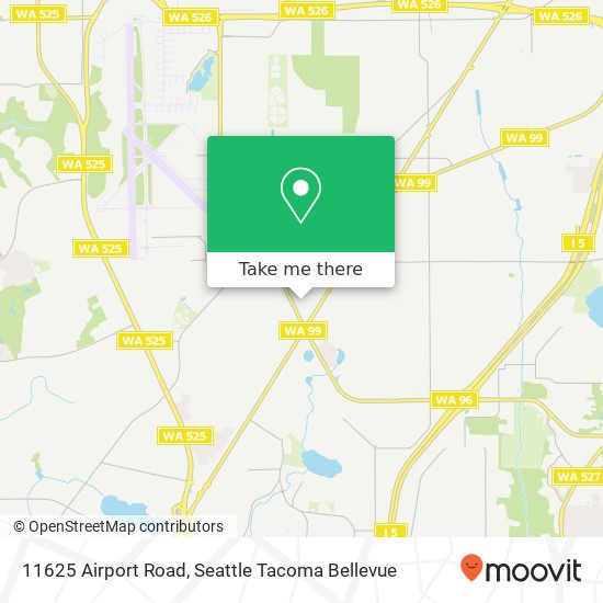 Mapa de 11625 Airport Road