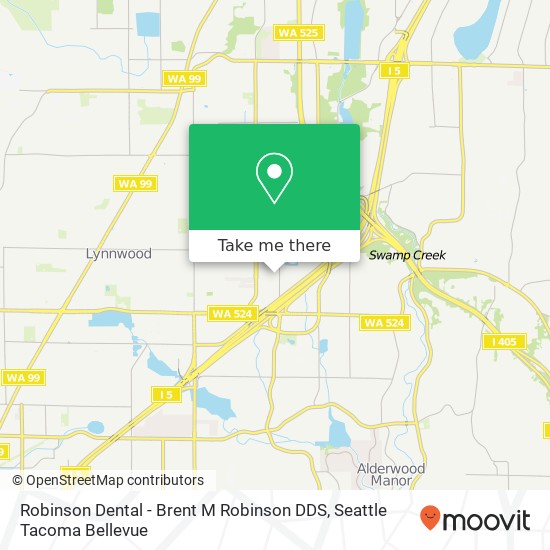 Robinson Dental - Brent M Robinson DDS map