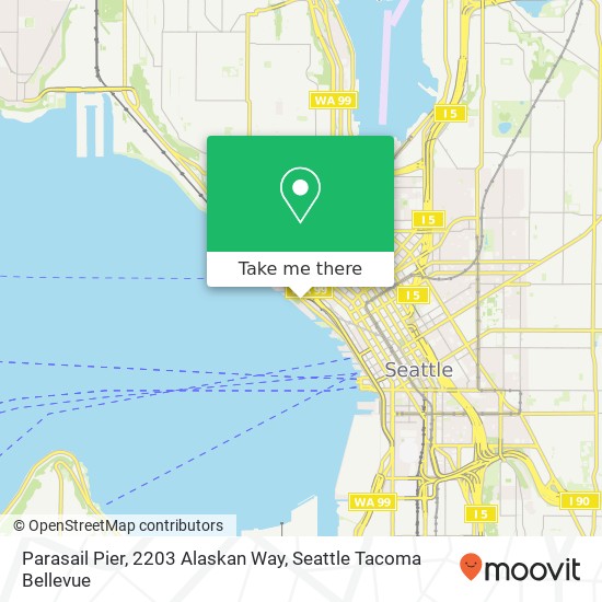 Parasail Pier, 2203 Alaskan Way map