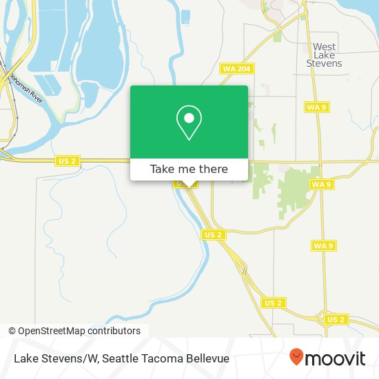 Lake Stevens/W map