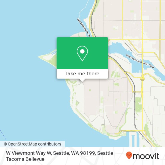 W Viewmont Way W, Seattle, WA 98199 map