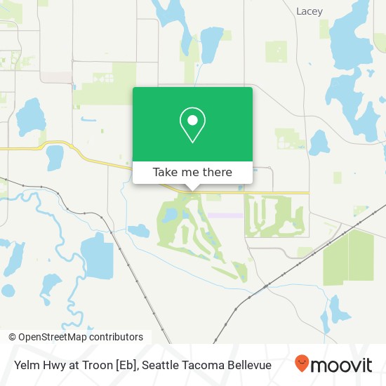 Mapa de Yelm Hwy at Troon [Eb]